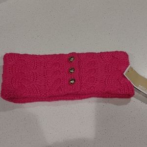 NEW MICHAEL KORS PINK HEADBAND